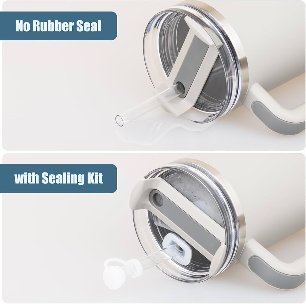 Anti-Oopsie Accessory Kit | 3-Piece Leak-Proof Set | Compatible with All Tumblers | BPA-Free + Reusable